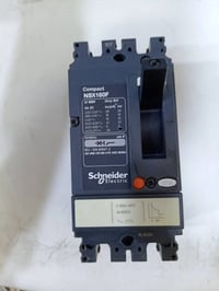قاطع شنايدر خطين AC/DC 125A اصلي 65 الف القطعة   توصيل جميع المحافظات ...