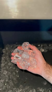 ايس مكير ثلج 🧊 بلوري فنجان 🍵 صناعة ايطالية بريما انتاج 200 كيلو باليوم...