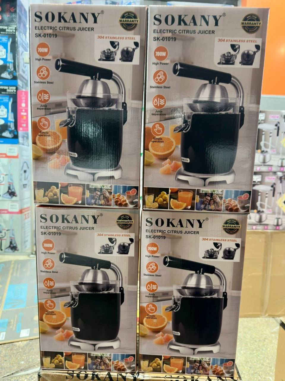 🍊 عصارة حمضيات كهربائية SOKANY – موديل SK-01019 🍋
استمتع بعصير طازج يوميًا بسرعة وقوة عالية 💪⚡
مثالية لعصر البرتقال، الليمون، الجريب فروت وجميع الحمضيات بكل سهولة 🥤
🔹 قدرة قوية 700 واط لعصر سريع وفعّال ⚡
🔹 هيكل من الستانلس ستيل 304 المقاوم للصدأ ✨
🔹 محرك نحاسي بالكامل لأداء قوي وعمر أطول 🔄
🔹 ذراع ضغط مريح لتسهيل العصر بدون مجهود 👌
🔹 تصميم عملي وأنيق يناسب كل مطبخ 🏡
🔹 سهلة الفك والتنظيف 🧼
🍹 عصير طبيعي 100% خلال ثواني… طاقة وصحة لكل العائلة 💛
📩 للطلب أو الاستفسار التواصل على الخاص


**إذا كنت صاحب هذا الإعلان وتريد حذفه لأي سبب، رجاءا أرسل رسالة إلى الدعم الفني**