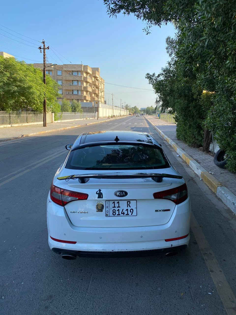 السلام عليكم
للبيع اوبتمه 11 امريكي فول موصفات محرك 2400  كفاله 
رقم بغداد دولي سنوية لل2031 هزة لل2027 
سونار موجود بالمنشور 
بصمه 
بنوراما
كشنات جلد 
تدفئة تبريد بالمقاعد 
خزن ميموري
كشنات كهرباء
اشاير بل مري 
تحكم جهتين 
تبريد قطعتين
لد امامي خلفي 
موصفات الفول معروفه
حادثه بامريكا جامرلغ خلفي وبالعراق قطعتين يعني 3 قطع فقط 
تكمه امامية راشيه صبغ بالغلط مكفوله من معجون 
عنوان بغداد __ حي تونس *********** 
السعرررر 88 ورقة مجال بسيط
