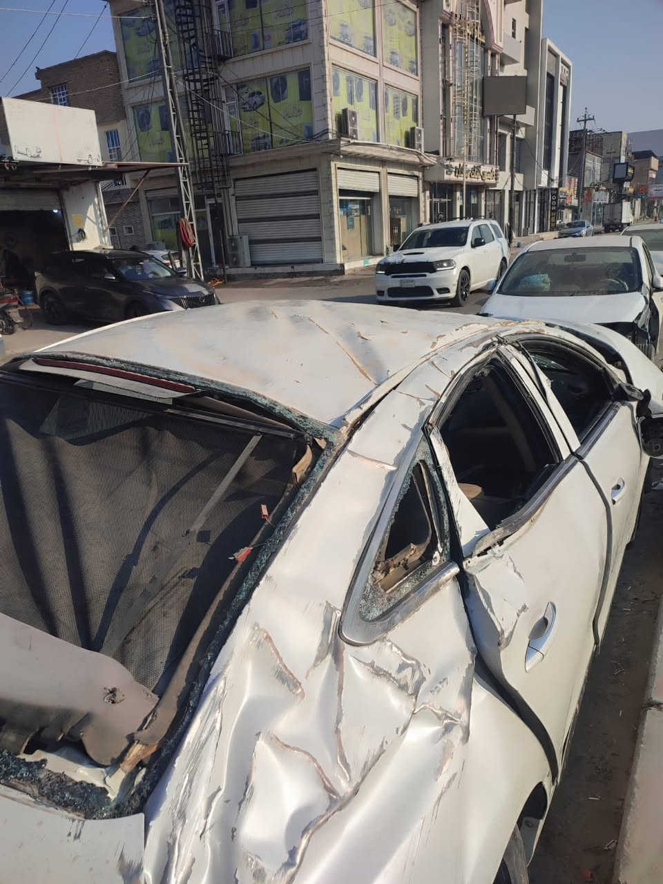 للبيع على وضع الحادث ازيرا 2014 خليجي رقمها اربيل دولي  مكاني النجف
***********
