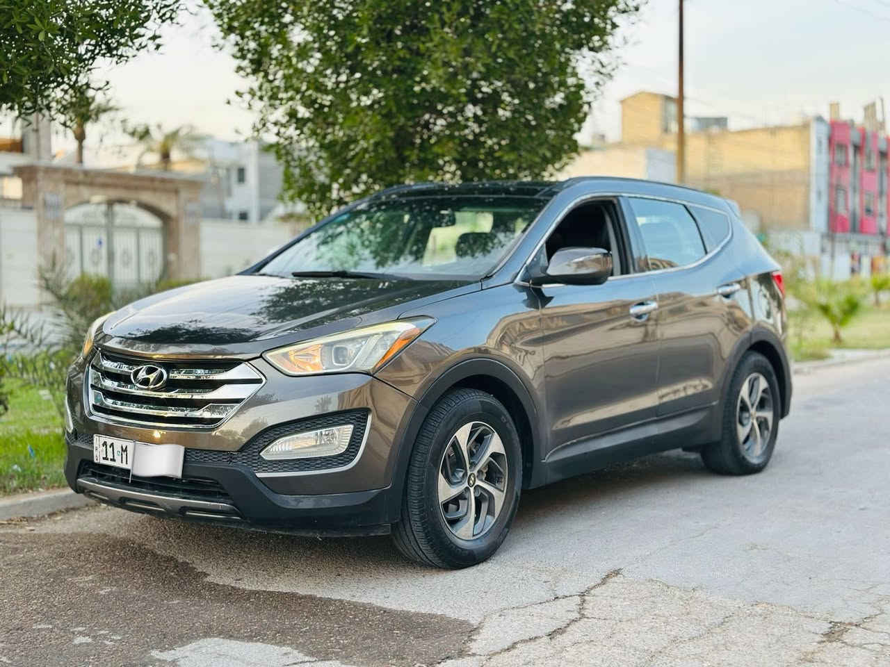 يا لله 
السلام عليكم            
سنتافية موديل 2014 لون چكليتي مميز 
رقم بغداد مشروع وطني بئسمي 
السعر (108)وبيهة مجال 💸 
رقم الهاتف ***********
بيهة صبغ مكانات ابيع حزام 
حجم المحرك 2400 🚀 
فول مواصفات 1+1 
المواصفات 
بصمة ابواب 
اشاير بل مري 
كامرة خلفية دوارة 
مانع نزلاق 
رادار امامي وجانبي 
بانوراما 
يدات نيكل  
خمسة ويل كب 
كشنات جلد تدفئة تبريد 
كشنات كهرباء جهتين 
بعد بيهة هواي مواصفات
السعر108وبيه مجال $💸 
رقم الهاتف ***********
مكانهة بغداد حي اور 📍
