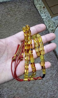 سبحة • كهرب • ذهبية