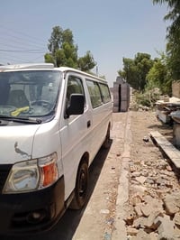 نيسان اللبيع يورڤان 2008بيها ضربات تبريد شغال كهرباءيات شغاله بسمي تحو...