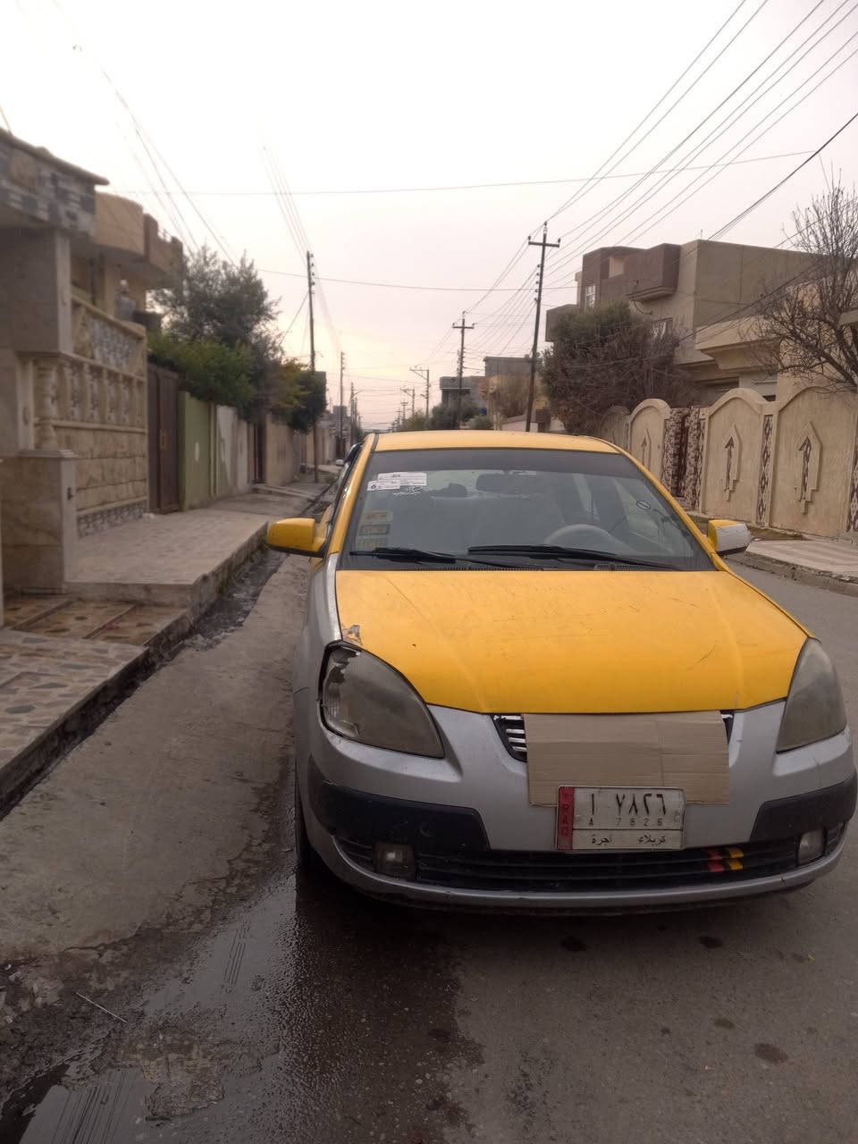 السلام عليكم 
كيا ريو 2008
رقم كربلاء      مقدمه 50 وبل شهر ترهم 
هيئه وغرامات صفر 
شرعيها بل موصل 
مشروع وطني 
كير ومكينه مال كصه 
السياره موجوده بسومر 
الي يحب يتصل 
***********
