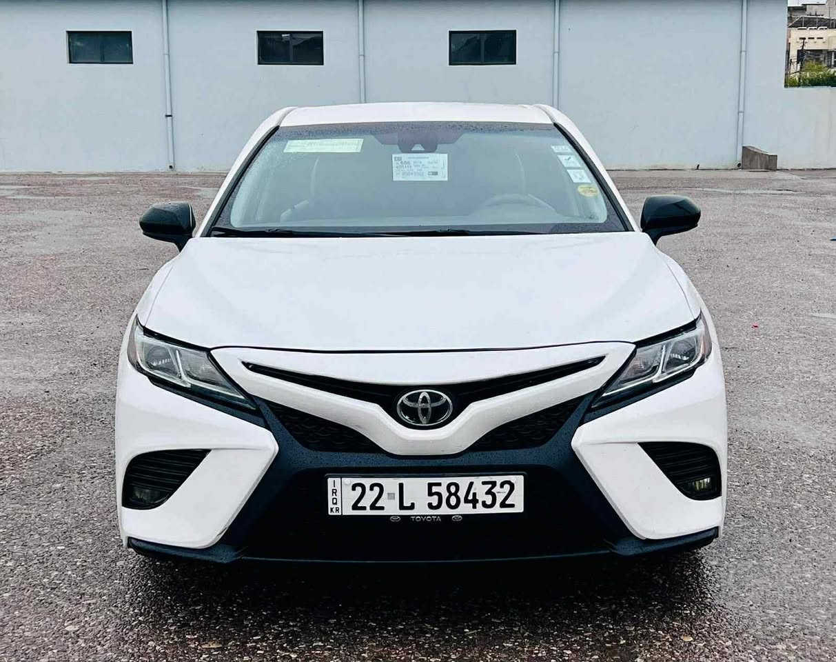 تويوتا كامري موديل 2018 SE  كلين
***********__***********
سيارة بدون صبغ مكفول كلين 
فقد مكانين صغير  تعديل بارد
السعر :192   $  ورقة يه
82000 ميل ماشية
مواصفات  SE امريكي  
كشن جلدوكشن كهربائي و  شاشة و كاميرا و حساس فوليوم و بلاجكتور ولايت زينون
 وتحديد سرعةو بلاجكتورو Eco
‎
‎المكان  / اربيل
————————————
تويوتاكامري موديل 2018 SE كلينه 
سه ياره كه بئ سبوغه 
دوو سئ جيگاي بچوك ساردي هه يه

نرخي :  192   $  وه ره قه يه
82000  ميل رويشتووه 
مواصفات  ئه مريكي  
كوشن جلد وكوشن كاره باي  ولايت زينون و 
شاشة و كاميرا و حساس فوليوم 
تحديد سرعة وEcoو بلاجكتورو
جيگام له  هەولير
***********__***********
