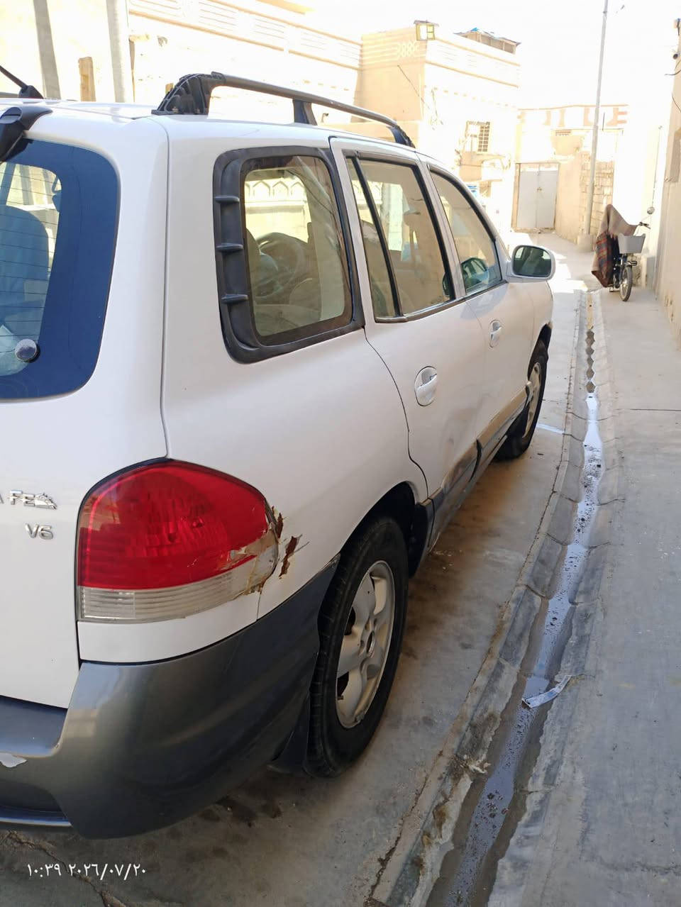 سلام عليكم 
سنتافية موديل 2005رقم بغداد 
سيارة نضيفة سونار مرفق بل صور  
باقي كفالة محرك 6 سلندر 2700 المرغوب تبريد ثلج 5 راكب 
مكان الانبار فلوجة 
سعر 85 او بيهة مجال 
رقم الهاتف 
***********
***********
