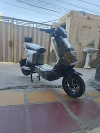 دراجة شحن 6بطاريات كبار يمشنك مسافة طويلة سرعة وشلعه والتراي يحكم لايت...