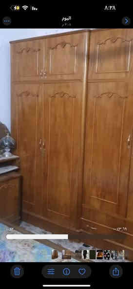 سلام عليكم غرفه نوم تزكام عراقي درجه اوله شرط الثكل كنتور طابقين6ابواب او بعده جديده زلغ ما بيه اي استفسار ولسعر عله الخاص او هاذ الرقم***********
