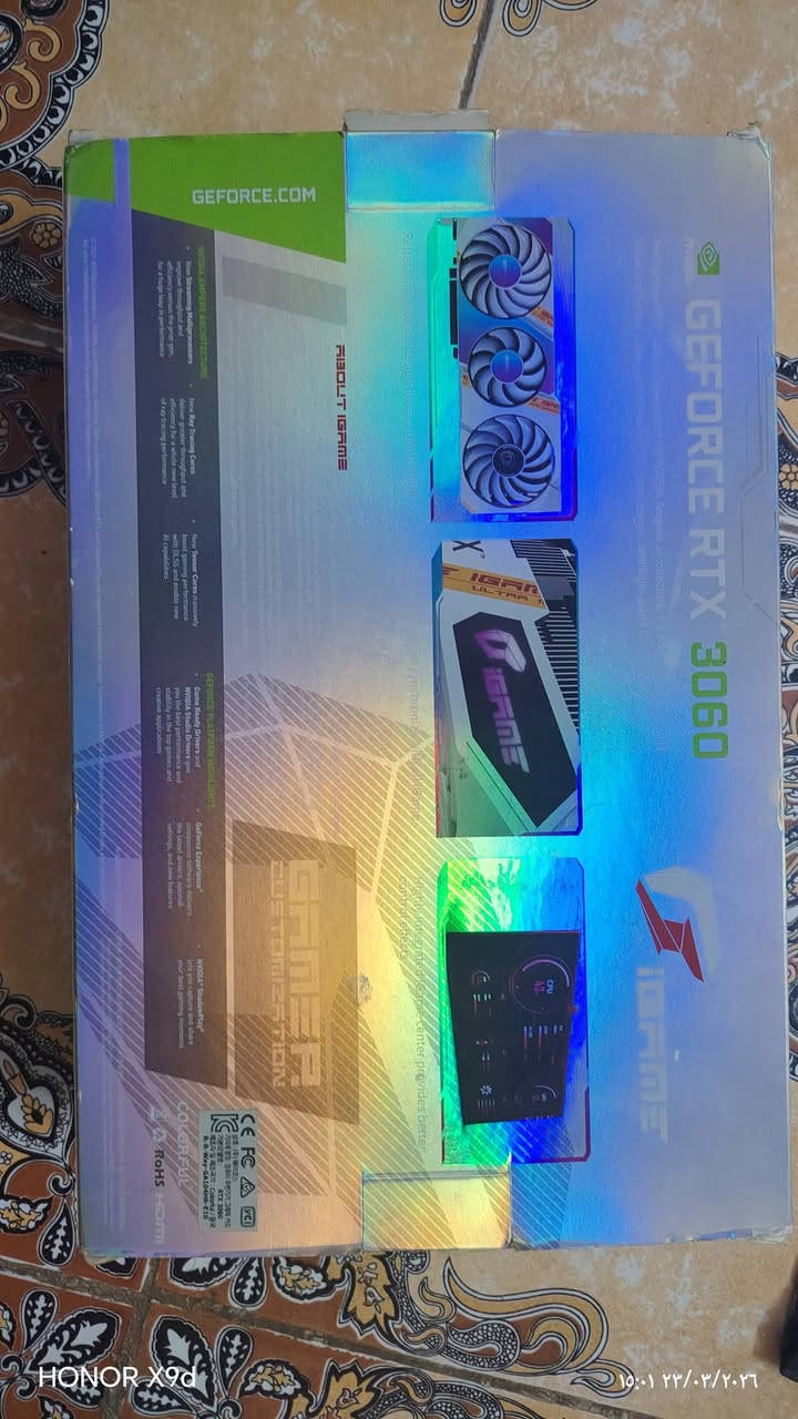 للبيع RTX 3060 12gb
350 
متوفر توصيل


**إذا كنت صاحب هذا الإعلان وتريد حذفه لأي سبب، رجاءا أرسل رسالة إلى الدعم الفني**