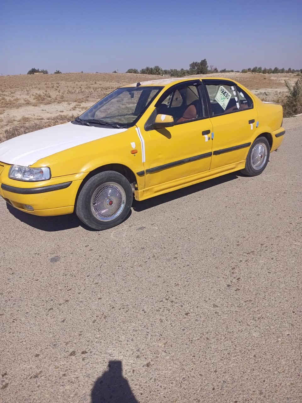 السلام عليكم سمند 2011 مكفوله من الضربه مصفره هىيه وغرامات  مسجل تخم سماعات دمام  دوشمه جديده كهربائيات كلها شغاله مابيها نقص اي شي تراي وين ميعجبك مازدات جدد بروجكترات جدد خياس مابيها صندوكها نضيف كماليات كامله تخم تأير درايم شفتات جدد تبريد ثلج تدفئه خير من الله
السعر 29 وبي مجال عنوان واسط قضاء الصويره 
***********
