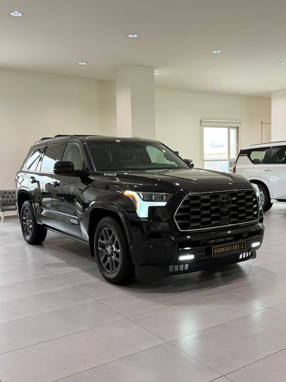 السلام عليكم
سيارة تويوتا سيكويا بلاتينيوم بلاك أدشّن  أعلى مواصفات موديل 2023 السيارة كلين مكفولة كفالة عامة وضمان دولي رقم السيارة كاتي تسجل على المحافظات الشمالية 
رقم الموبايل ***********
