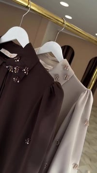 فستان نسائي • ماركة تركي • محاويل ناحية الأمام