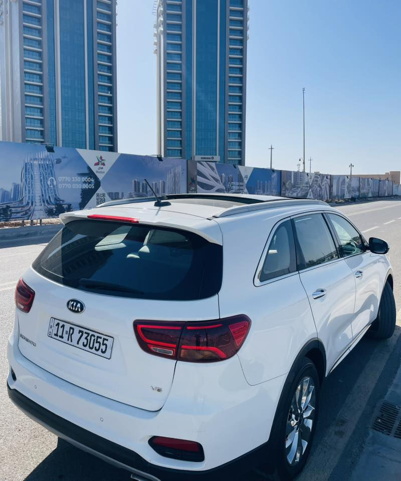 ارخص سورنتو بالسوك موديل ٢٠١٨ خليجي مكفولة من الحادث جديدة جدا
بنوراما . كرسي كهرباء. مقاعد جلد . جنطة كهرباء . بصمة 
فول مواصفات عدا الفور ويل 
رقم بغداد جديد هزة جديدة سنوية جديدة بأسمي 
بدون نواقص جاهزة من كلشي 
تخم تاير جديد
ماشية ١٣٠ الف كيلو 
صدر امامي وخلفي جديد 
 بيها ملاحظة جدا بسيطة بالبنيد فقط
مكاني بغداد العامرية 
السعر ٢٢٥ 
***********
