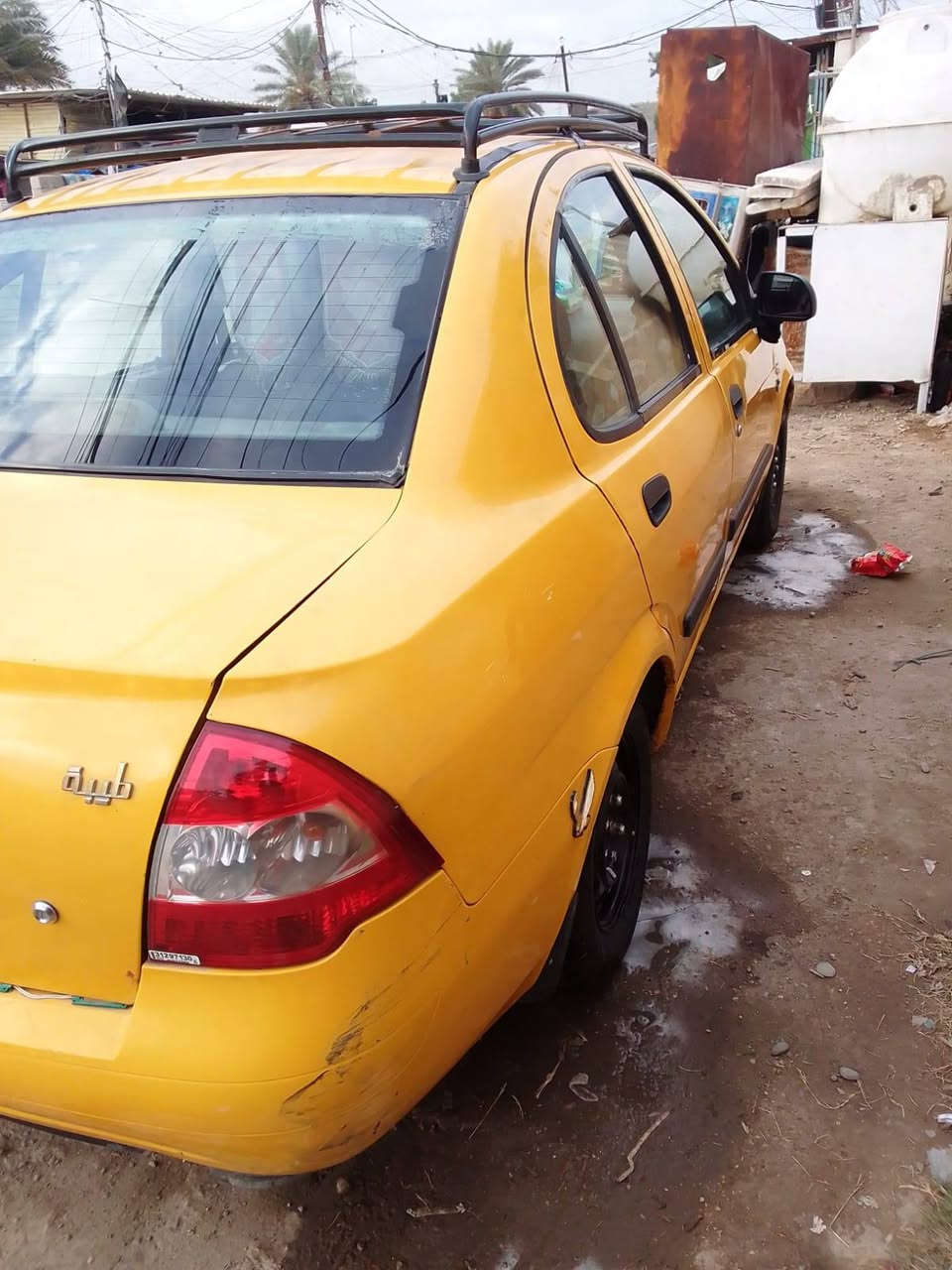 سلام عليكم للبيع طيبه موديل 2015كلشي شغال بيها تخم تاير مصفره هيئه وغرامات هزه جديده  سنويه بسمي السعر 34وبيها مجال 
الاستفسار الاتصال علا الرقم ***********
