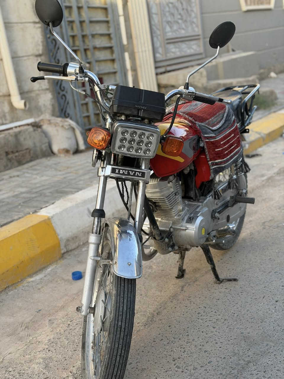 ‏سلام عليكم دراجة أربعه كير نامه للبيع دراجة مكفوله كفاله عامه اوراق اصولي اصولي 🌹كامله 100‎%‎ كهرباىيات شغاله 
$السعر 800وبيها مجال 📍مكاني كربلاء الحر 
***********
