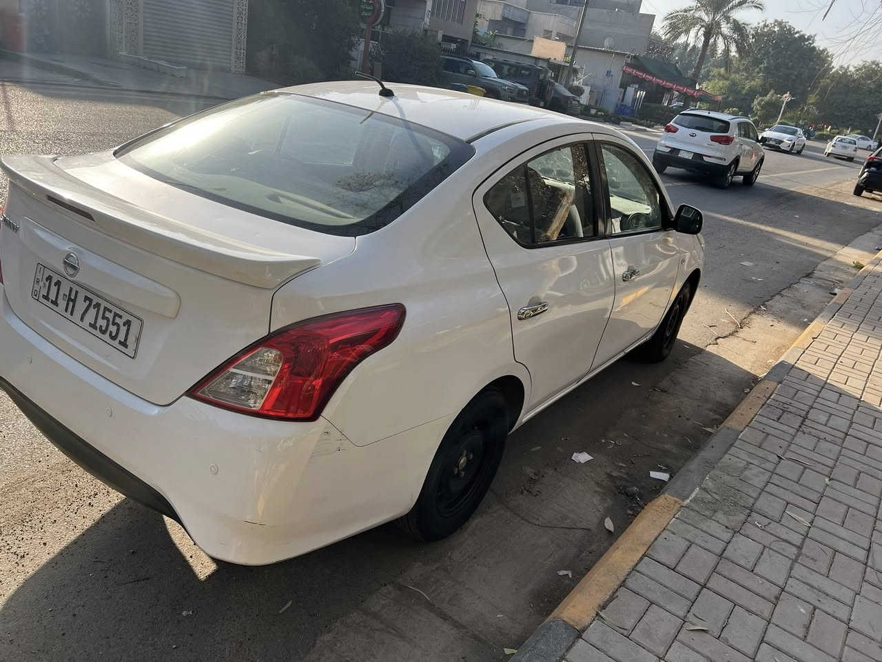 سلام عليكم نيسان سني هندي موديل 19
رقم بغداد الانكليزي بأسمي تحويل ثاني يوم هزة ما ساقطة

السيارة نظيفة خير من الله مكفوله من كلشي 

لا بارد ولا صبغ بيهة رصعات خفيفة ماشية 78 الف 

السعر 106 $ وبيها مجال مكاني بغداد الشعب الاتصال ***********
