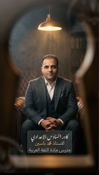 💯ليش معهد البيان  💯لان الكادر الاقوى في شمال بابل  📍الأستاذ محمد ياسين...