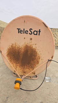 الحمدلله تم تنصيب قمر نايل سات 7 غرب كامل اشارات الثمر والقنوات جميعها...