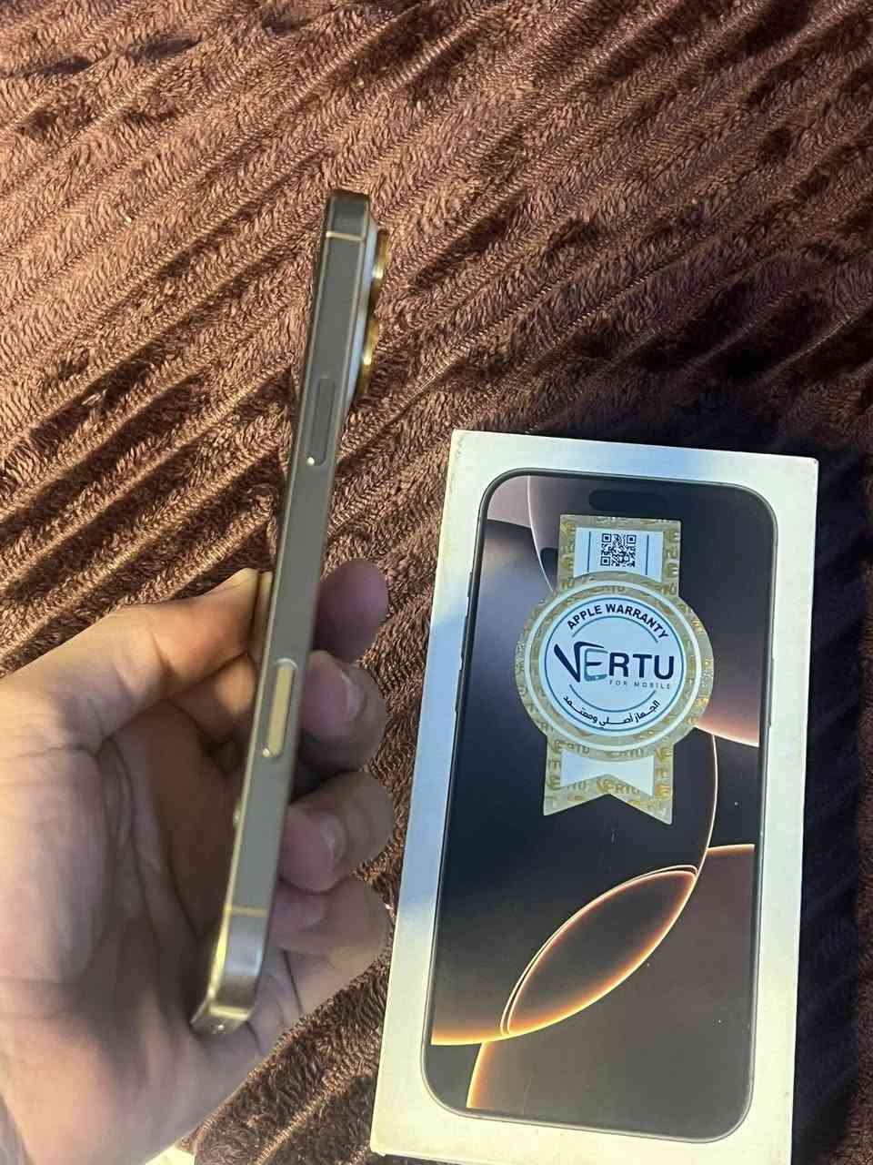 ايفون 16 برو ماكس
ذاكره256

بطاريه93

عدد دورات الشحن 400

الجهاز مكفول من الخدش او استبدال قطعه بي

مكاني صويره سعر مليون و250 وبي مجال (***********)
