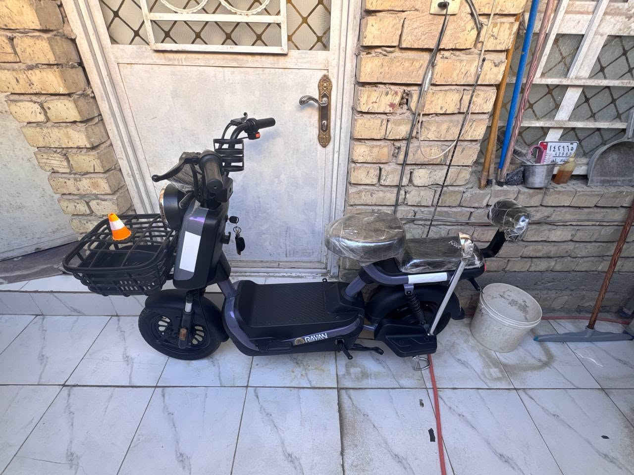 دراجة شحن حجم 14شركة الريان الدراجه جديده استخدام اسبوعين فقط السعر 400 الف مكاني بغداد الشعب للاستفسار الاتصال على الرقم ***********
