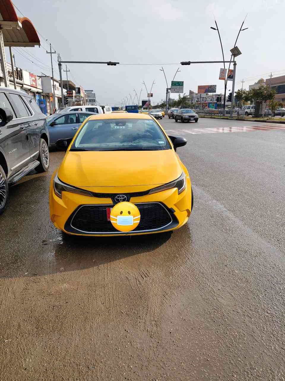 كورلا موديل 22 صور الضرر بالمنشور تبديل جامرلغ وتعديل البونيد منضومة غاز رقم كركوك  السعر 175 بيه مجال ***********
