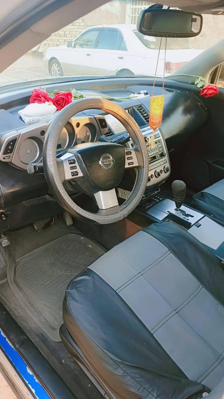 نيسان مارونو 2007 مكينه وكير كامري تبريد مكينه كير كهربائيات كلها جاهزه نقص فقط حداديه وصبغ حزام بدون ظربه رقم بغداد الماني سنويه لل 28 السعر 65 وبيها مجال قليل العنوان النجف كوفه رقم التليفون ***********
