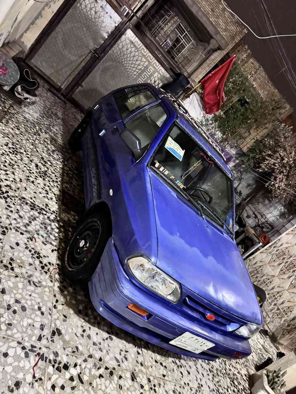 كيا برايد 1997 مكينه وكير اوتماتيك لبيع سياره كهربائيات جاهزه مكاني بغداد الزعفرانية سعرها 27 وبيها مجال قليل حك الجيه ***********
