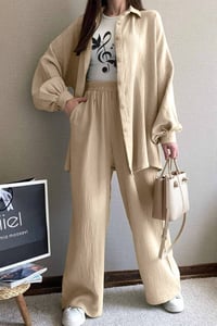 طقم ماربل 3قطع • مقاس L-XL • قماش مكفول