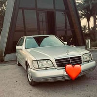 مرسيدس شبح W140 320 موديل 1994 المحرك 6 سلندر الكير D4 التبريد شرط الك...