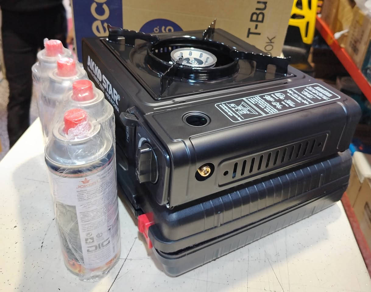 طباخ سفري + 4 قناني غاز +توصيل 
٢٠٠٠٠ الف
***********
***********
