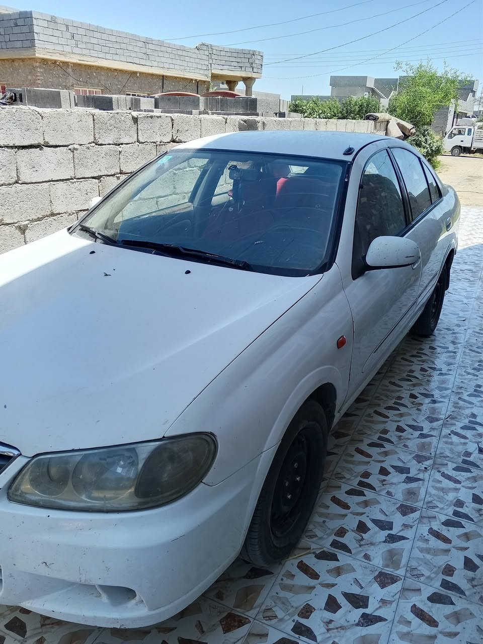 السلام عليكم 
نيسان صني موديل 2002بغداد تحويل مباشر محرك قير صدر كهرباء تبريد مال جناي محرك 1800
فيها قطع صبغ ابيع صبغ حزام 
المكان الانبار الرمادي الجزيرة السعر ٦٣ وفيها مجال 
***********
