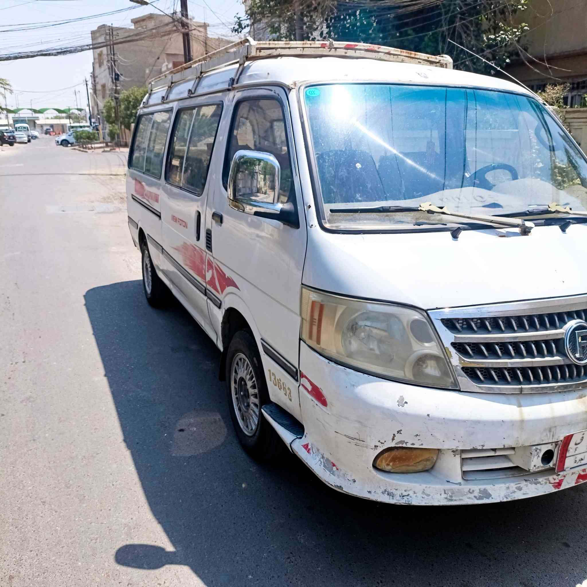 فتون موديل 14كفاله عامه
تحويل مباشر رقم انكليزي 
سياره بلاديه لاصبغ لاتبخير 
حداديه جديده 
مكاني بغداد حي النصر 
***********
