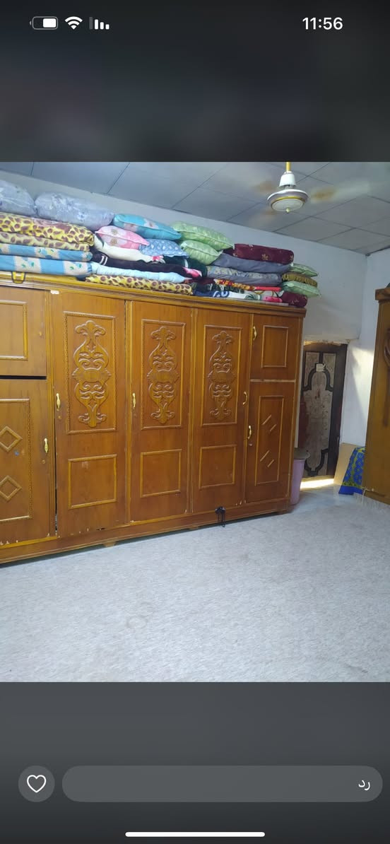 بيت للبيع طابو زراعي يتكون من غرفتين وديوان وصاله ومطبخ وصحيات مساحة 220 متر سعر 55 وبيه مجال العنوان البصرة ابو الخصيب ابو جوزي(***********)
