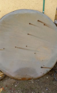 صحن 150cm مع حاضن و اذرع اللاقط رايده ب 25 الف مكاني بغداد الأمين الثا...