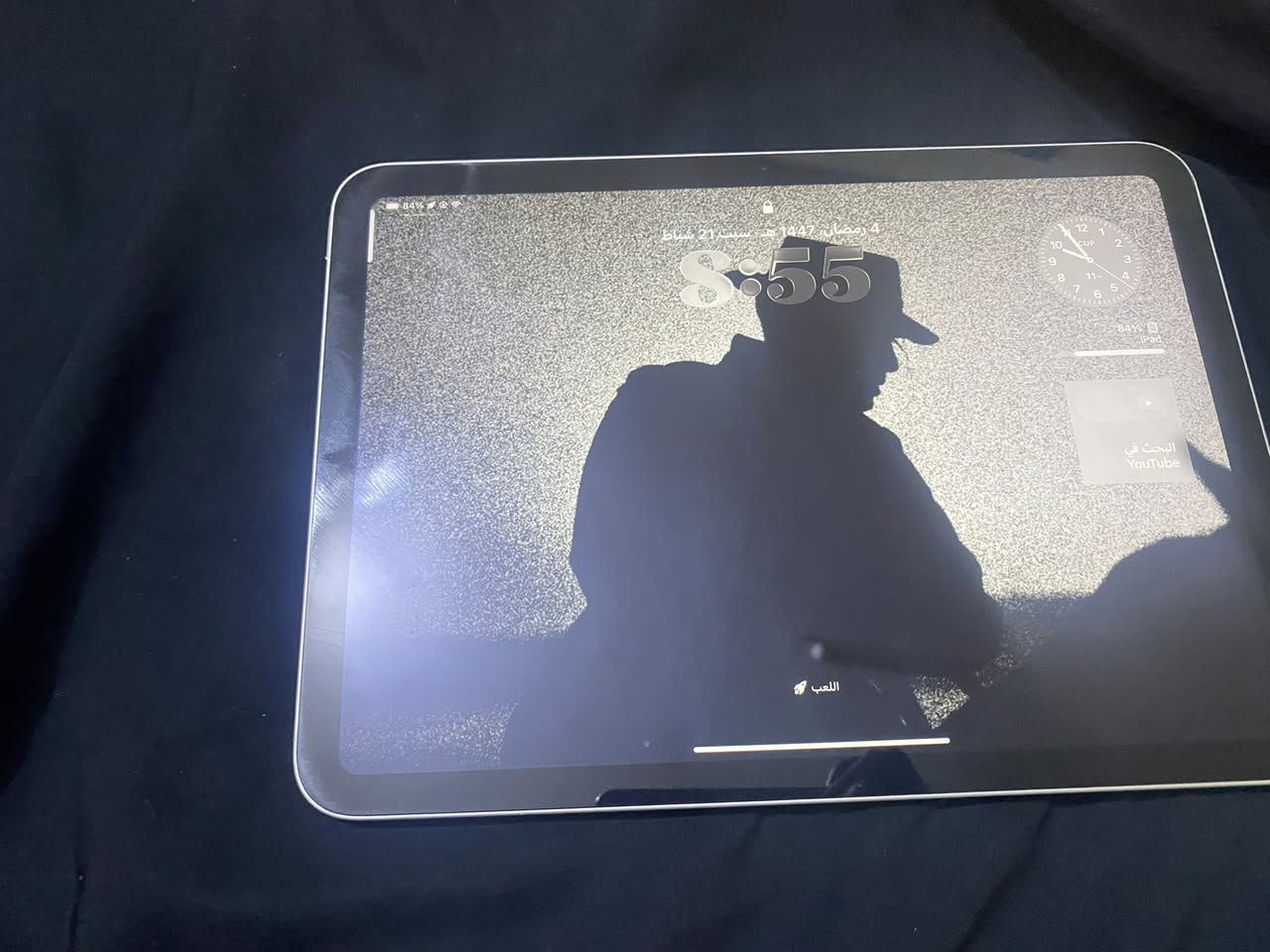 ايباد ابل 10
الايباد استخدامه 6 اشهر شخط ما مشخوط ، 
الذاكره 64g ،
البطاريه 96
 ،المكان حله حي الصحه السعر 450الف اذا شراي راسلني خاص او هذا الرقم ***********
