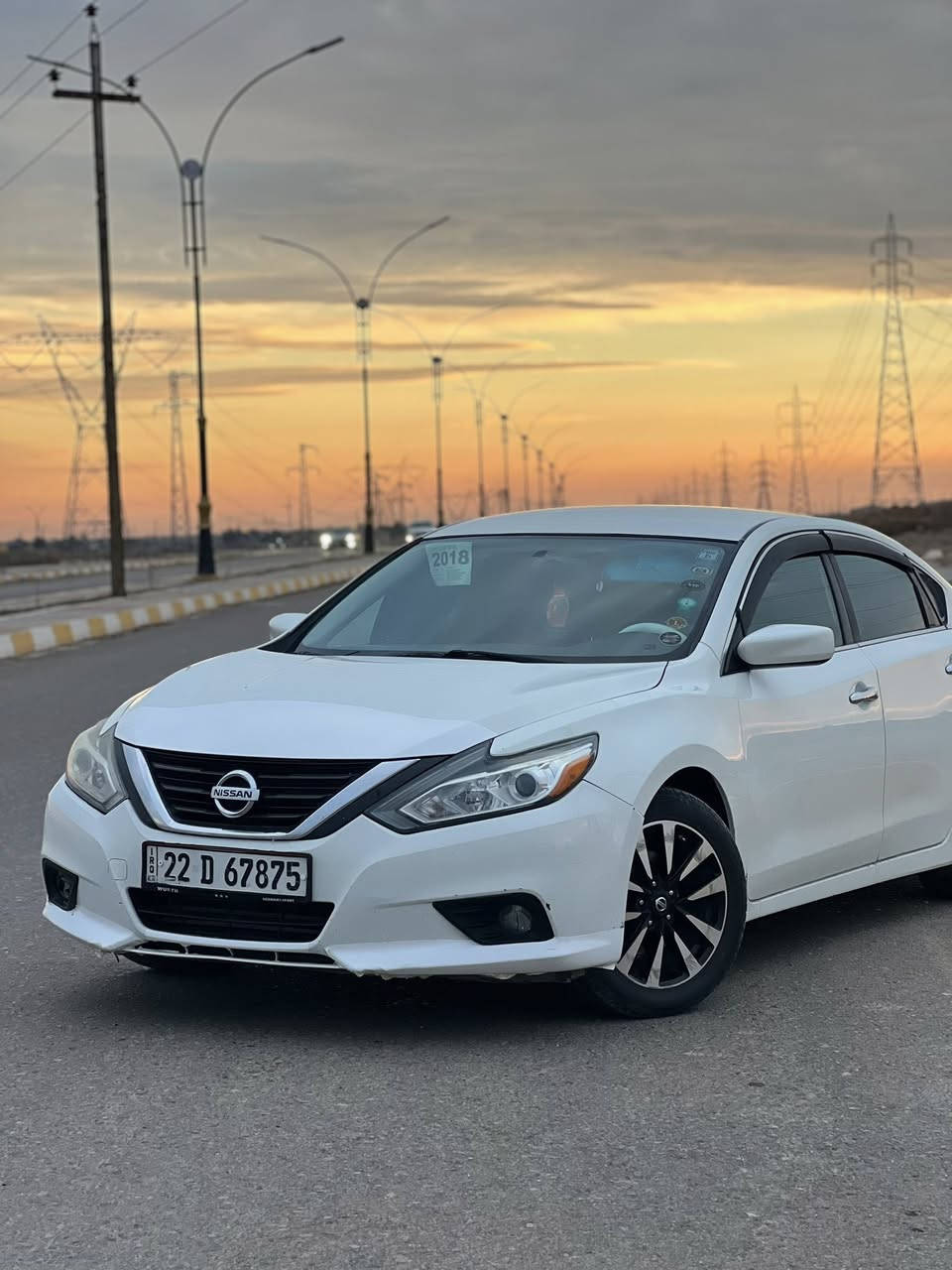 السلام عليكم 👋🏻
🇯🇵Nissan .ALTIMA

للبيع💵

موديل 2018

مواصفات SV

بصمه 
تشغيل عن بعد 
كامره 

حساسات 

رادارات اماميه+خلفيه 
رادار جانبي 

محرك كَير بلادي 

منظومه زينون عالي ناصي 

مابيها كل نقص شغل وأطلع 

ملاحظه الضرر :صبغ في الباب الخلفي +بارد بل جاملغ الخلفي 

السعر 138وبيها مجال 💵

للأستفسار📞

***********
