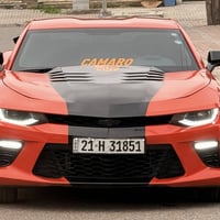 كمارو ٢٠١٩ لون مميز اصل برتقالي ماشيه ٧٠ الف فقط جديد احلى من صور عليه...