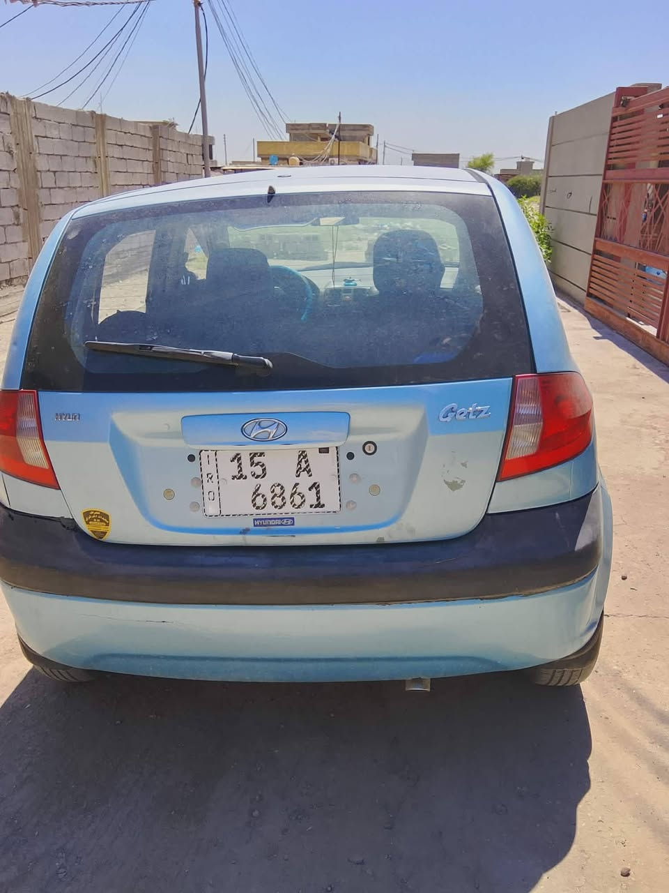 جيتز موديل 8 سيارة خير من الله محرك 1600 كير اوتو تبريد صدر تخم تاير سيارة جاهزة فقط بيها طخة بالباب للاستفسار *********** السعر 57
