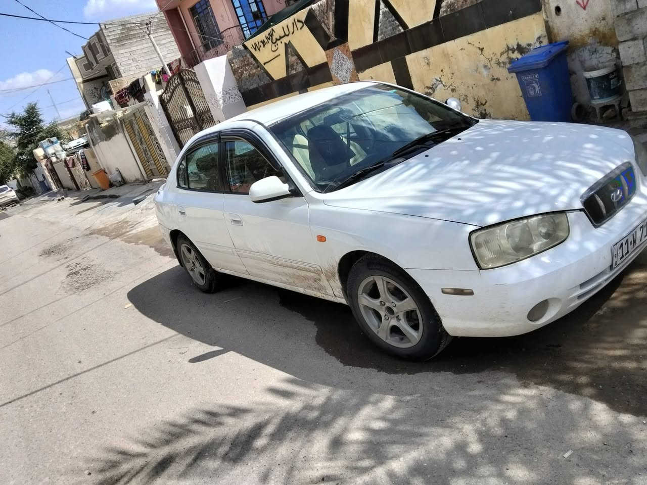 السلام عليكم سياره للبيع نوع انتره موديل 2002 رقم بغداد رقم انكليزي كير اتو وارد امريكي السعر 58  وبيه مجال لاستفسار الاتصال على رقم ***********
