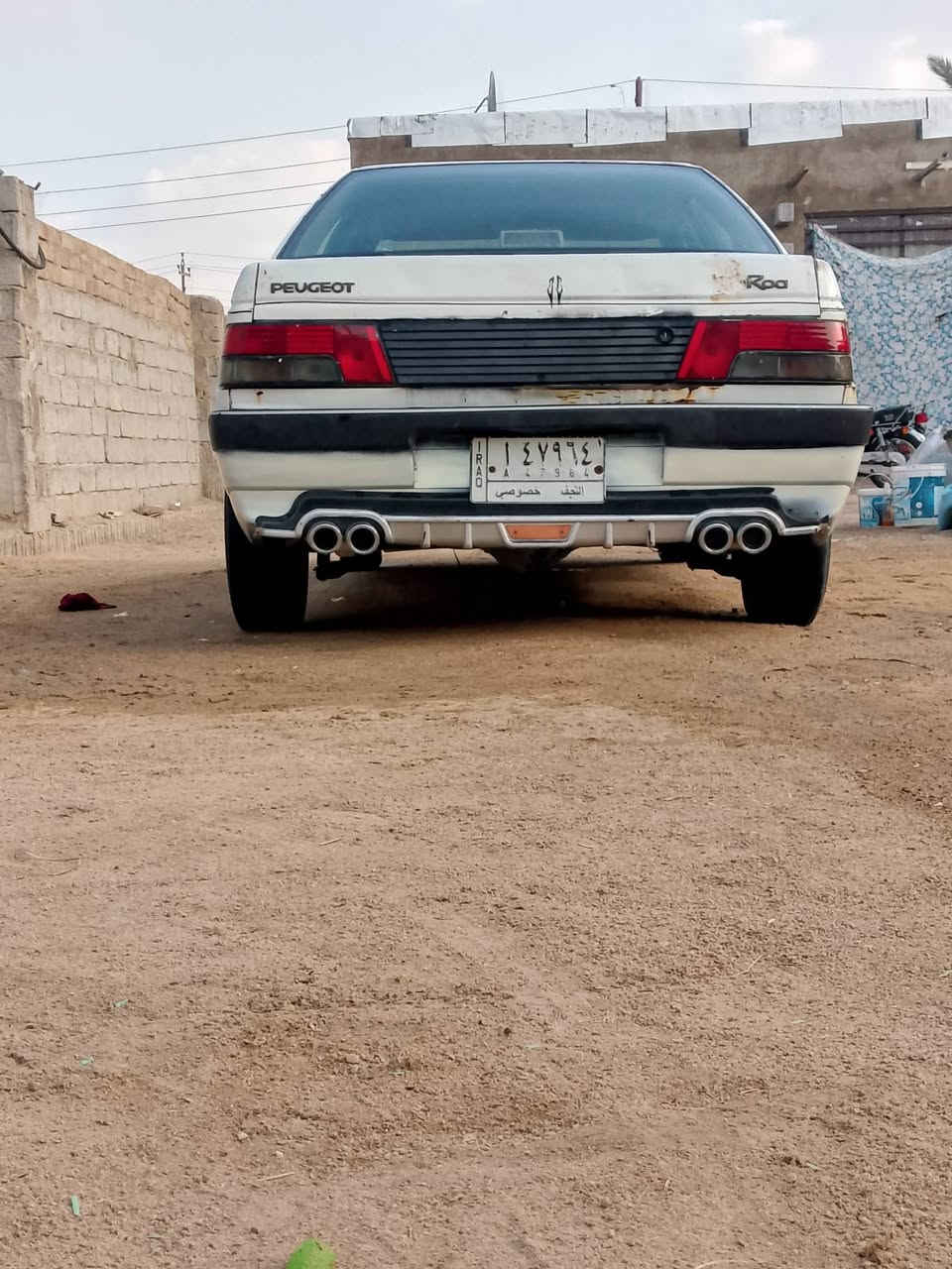 سلام عليكم بيجو رواه للبيع 2009 رقم نجف سنويه مجدده لسبعه وعشرين راعيهه موجود يريد مداور مكاني نجف كوفه   رقم تليفوني ***********
