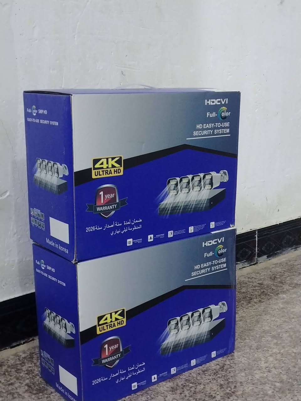 .
كامرات مراقبه
جديد غير مستخدمات 4k ليلي نهاري 
اشتريناهن وماشديناهن اصلا مافتحناهن
العدد 2 كارتون بيه 4 كامرات
مكان ناصريه مركز
الرقم ***********
