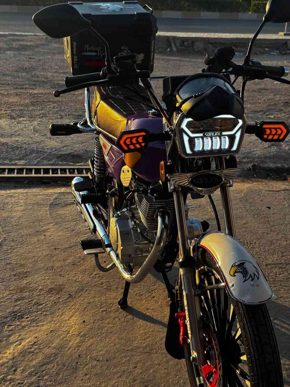 دراجه ايراني سونلك 200cc للبيع دراجه نظيفه  شوفت عينك مماشيه هواي السعر 800


**إذا كنت صاحب هذا الإعلان وتريد حذفه لأي سبب، رجاءا أرسل رسالة إلى الدعم الفني**