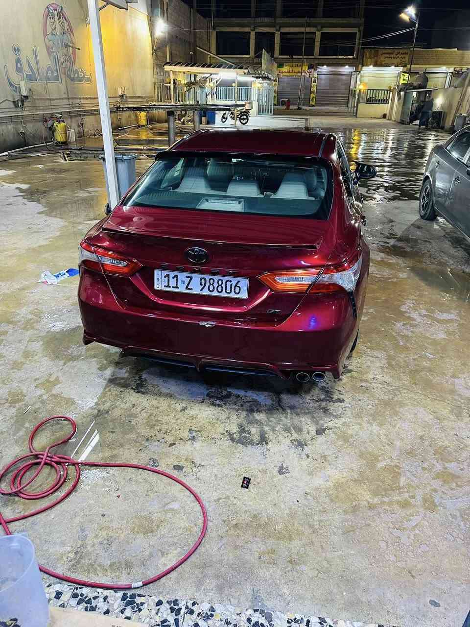 للبيع تويوتا كامري موديل ٢٠١٨  se رقم بغداد  دولي باسمي …
حادثه قطعة وحدة بنيد فقط مصلح نفسه ومصبوغ وبيها بادر بين البابين موضح بلصور ايرباك ستيرن طاك مع البردة صور الحادث مرفقة بلمنشور 
مواصفات  se 
اللون ماروني كرزي مميز 
كير 8 نمر سبورت 
توقف ذاتي 
حجم محرك ٢٥٠٠
رادار امامي
شفتات ستيرن 
فتحه سلايت روف 
تحديد مسار  
مقعدسايق كهرباء 
كشنات جلد بلادي 
شاشة كبيرة كار بلي بلوتوث 
كامره خلفيه بلاد 
ماشية 125 ميل 
سياره مابيها اي نقص  خير من الله
السياره بلحقيقة بعد احلى من الصور 
مكان سياره ديالى 
سعرها 175وبيها مجال 
للاستفسار. ***********
