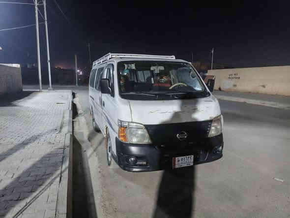 نيسان يورفان 2007 سياره جاهزه تحويل ثاني يوم رقم نكليزي باقي  بس عل ستلام ***********السعر 85 وبيه مجال مكان واسط قضاة بدره
