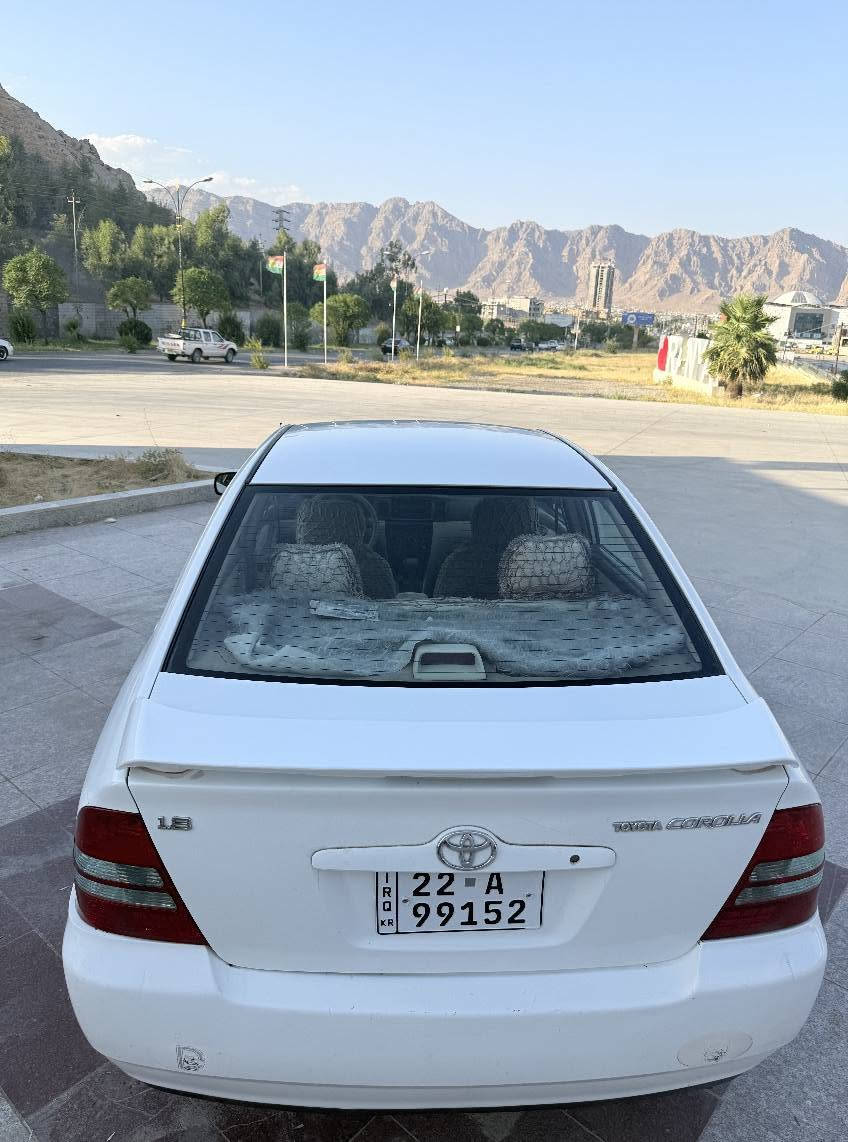 بیکاشۆ مودیل  2002

هەموو شت بە شەرت
گێرو مەکینەو تەقە و رەقەی  بە شەرت نەکراوەتەوە
سەیارەکە زۆر زۆر خاوێنە

￼ژینگەو سەنەوی تازەیە
بۆیاخی نیە
زۆر توند و تۆڵە

ژمارەی خاوەن سەیارە📞
*********** رانية, السليمانية
