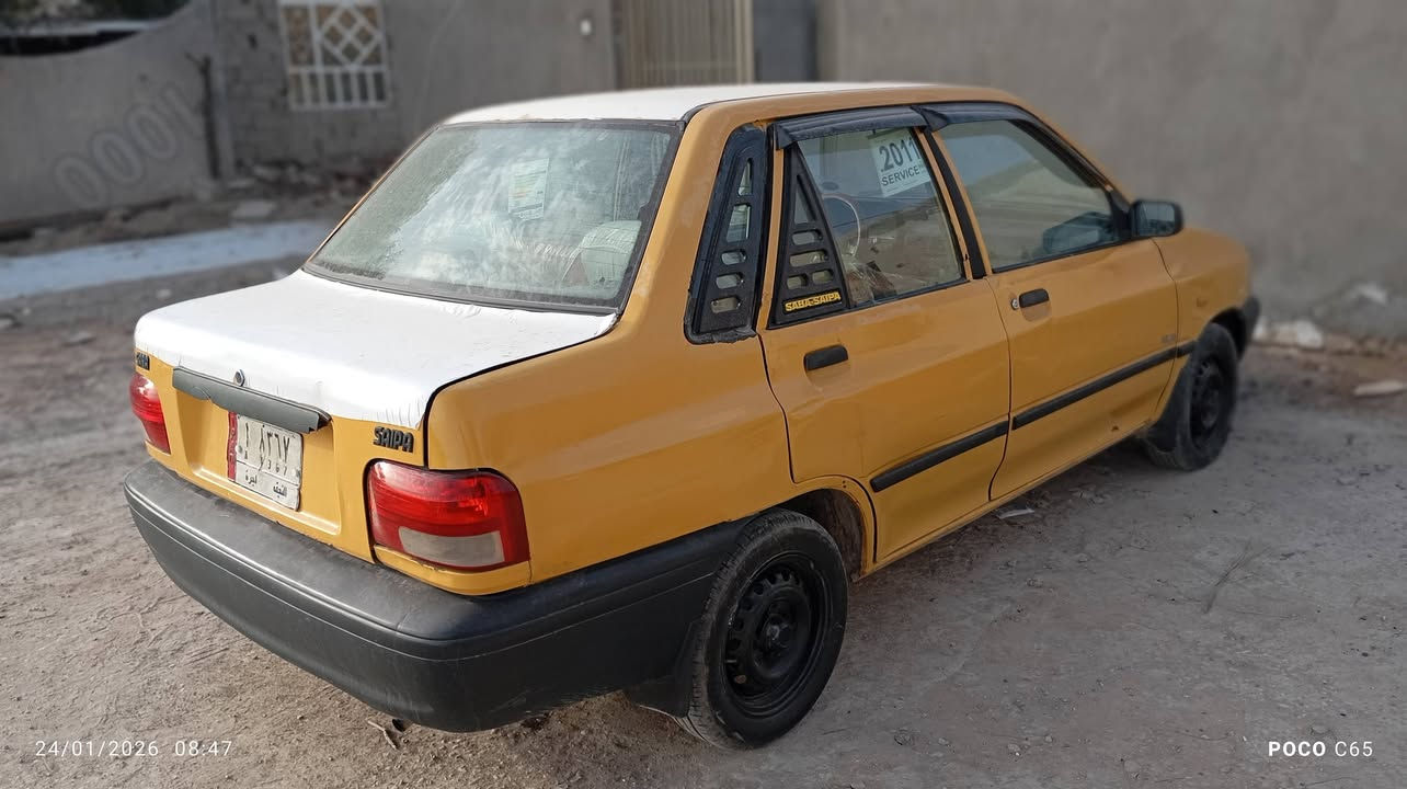 السياره للبيع مكفوله كفاله عامه محرك وگير وحداديه جديده تخم تاير والتفاصيل داخل
