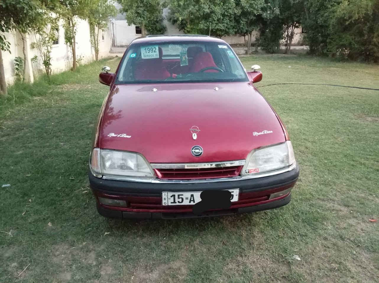 بسم الله اوبل اوميكا للبيع موديل ٩٢ رقم انبار انكليزي مشروع وطني تحويل مباشر سياره فول اوتوماتيك سياره كير محرك وصدر تخم تاير مشدود جديد كهربائبات كله شغاله غرفته كلش نضيفه  صدر مشغول جديد ترايك البصره سياره مصبوغه جماليه فقط مكفوله لادعمه ولاكصه سياره احلى من الصور بعد السعر ٣٥ بيها مجال المكان الرمادي الجزيره للاتصال ***********
