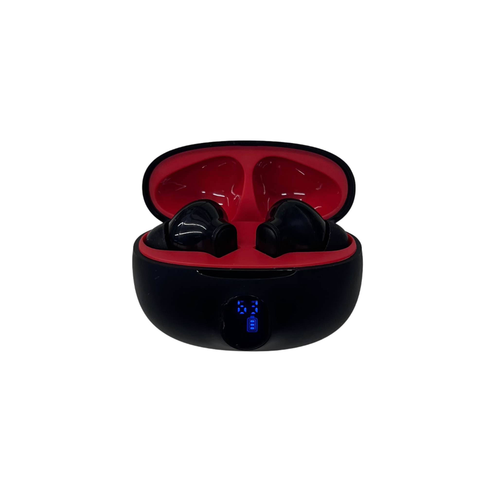 سماعات لاسلكية بتقنية البلوتوث مصممة للاستخدام اليومي والرياضي، توفر اتصال سريع وصوت ستيريو مع علبة شحن بشاشة رقمية لعرض مستوى البطارية.

• اتصال سريع (Quick Pairing) يسهّل ربط السماعات مع مختلف الأجهزة الداعمة للبلوتوث.

• تقنية ENC لعزل الضوضاء أثناء المكالمات لتجربة مكالمات أوضح.

• صوت ستيريو HiFi مع ميكروفون HD مدمج للمكالمات.

• اتصال مستقر بمدى يصل إلى أكثر من 10 أمتار.

• علبة شحن ببطارية 300mAh مع شاشة رقمية لعرض مستوى الشحن.

• تصميم مقاوم للغبار ورذاذ الماء مناسب للاستخدام اليومي والرياضة.

• نوع السماعة: True Wireless (TWS)
• إصدار البلوتوث: Bluetooth V5.4
• مدى الاتصال: أكثر من 10 متر
• سعة بطارية علبة الشحن: 300mAh
• سعة بطارية السماعة: 40mAh
• وقت تشغيل الموسيقى: أكثر من 4 ساعات
• وقت المكالمات: أكثر من 3 ساعات
• منفذ الشحن: Type-C
• مدخل الشحن: DC 5V / 300mA
• زمن الشحن: أقل من ساعتين

محتويات العلبة:
• سماعتان لاسلكيتان
• علبة شحن
• كابل شحن Type-C
• دليل الاستخدام (User Manual)

توصيل لبغداد وجميع المحافضات3 بغداد, العراق


**إذا كنت صاحب هذا الإعلان وتريد حذفه لأي سبب، رجاءا أرسل رسالة إلى الدعم الفني**