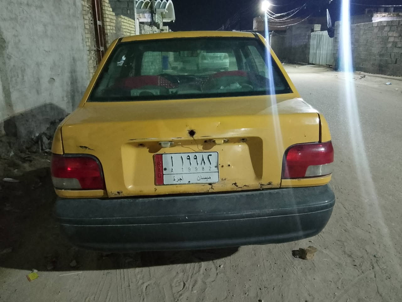 السلام عليكم سايبه موديل 2014 رقم ميسان سنويتها لحد 27 الا تسقط سياره معروضه ب 14 ورقه مكينه وكير نص عمر قشر تشوفه تقتنع راعيها موجود ابئي وقت ما تريد مداور سياره عايزه تلحيضات مكان النجف الاشرف شارع كربلاء عمود ١٢٣التواصل تصال او واتساب ***********
